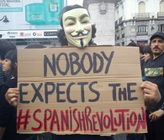 [Foto: Nobody expects the #spanishrevolution]
